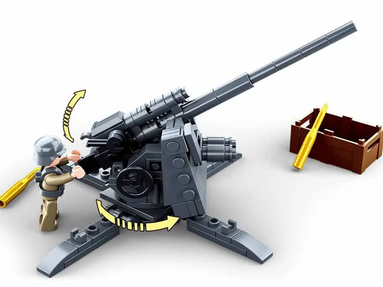 Billede 3 - Militær Tyskland 88 MM FLAK