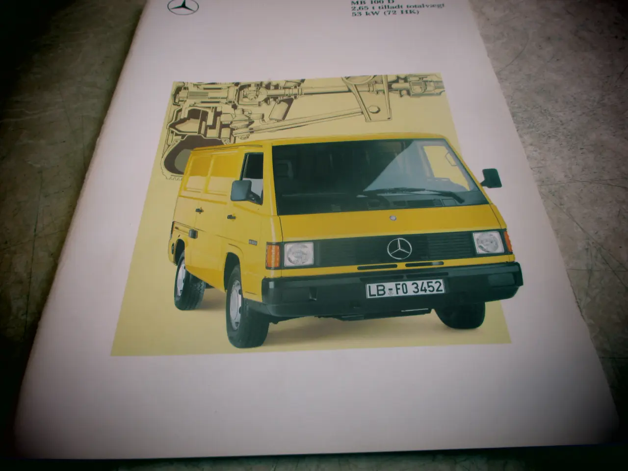Billede 1 - Ny MB 100 D Brochure på dansk