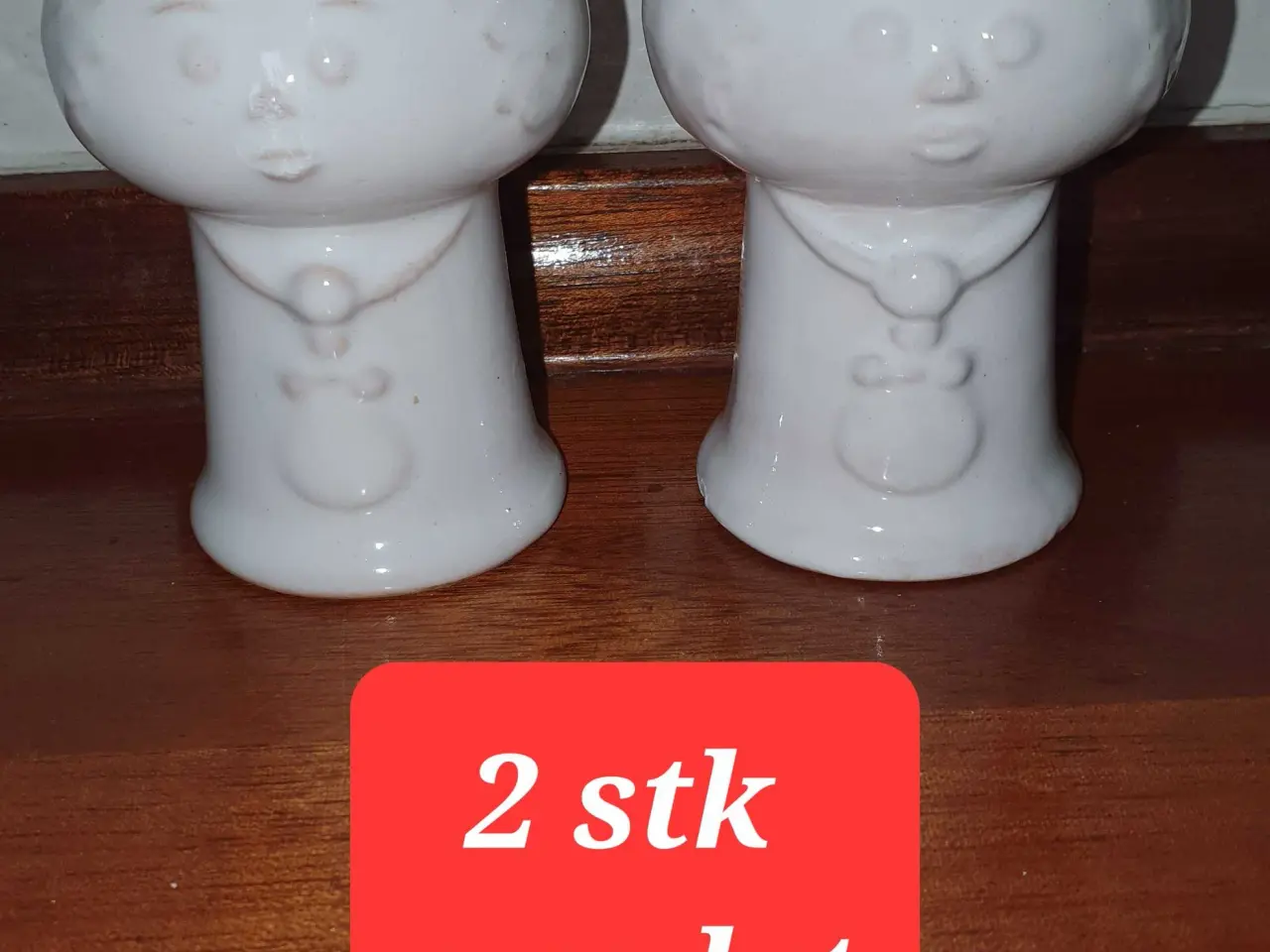 Billede 1 - 2 små små vasehoveder