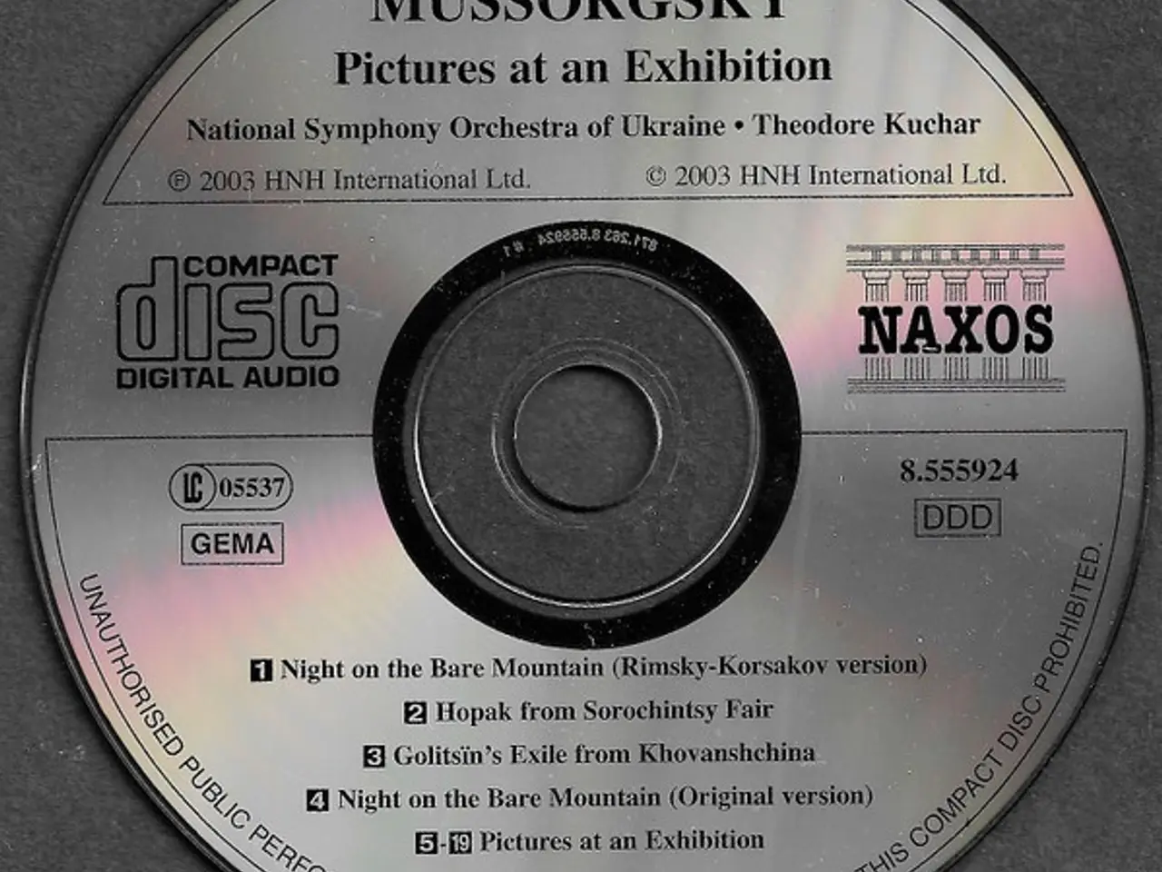 Billede 3 - Mussorgsky* – Pictures At An Exhibition /… – CD