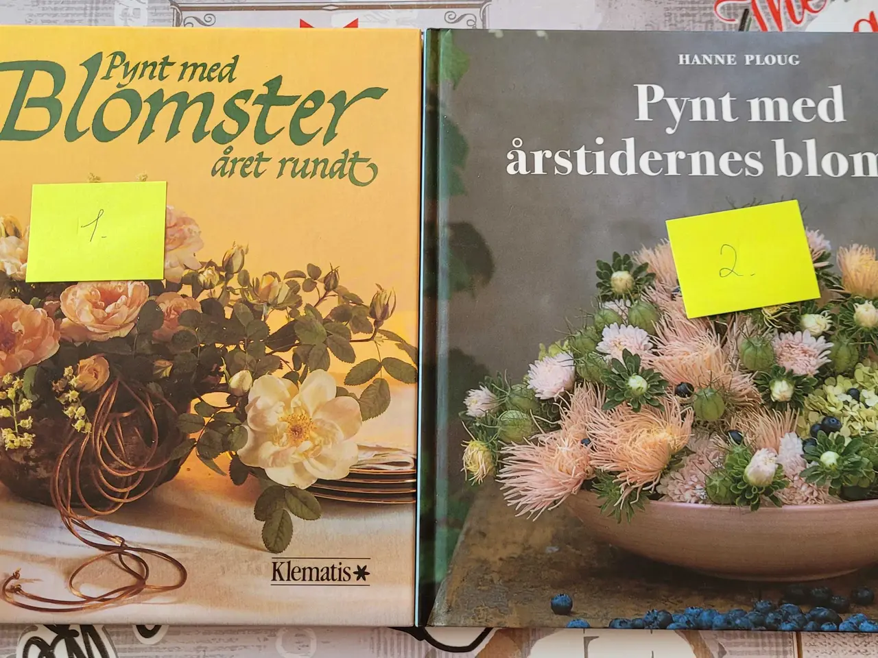 Billede 1 - Hanne Ploug blomster bøger