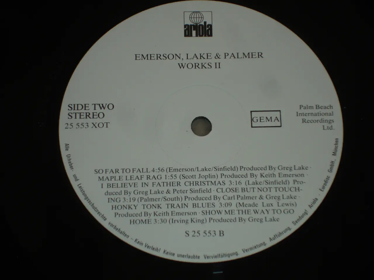 Billede 4 - (Sender gerne) Emerson Lake & Palmer – Works