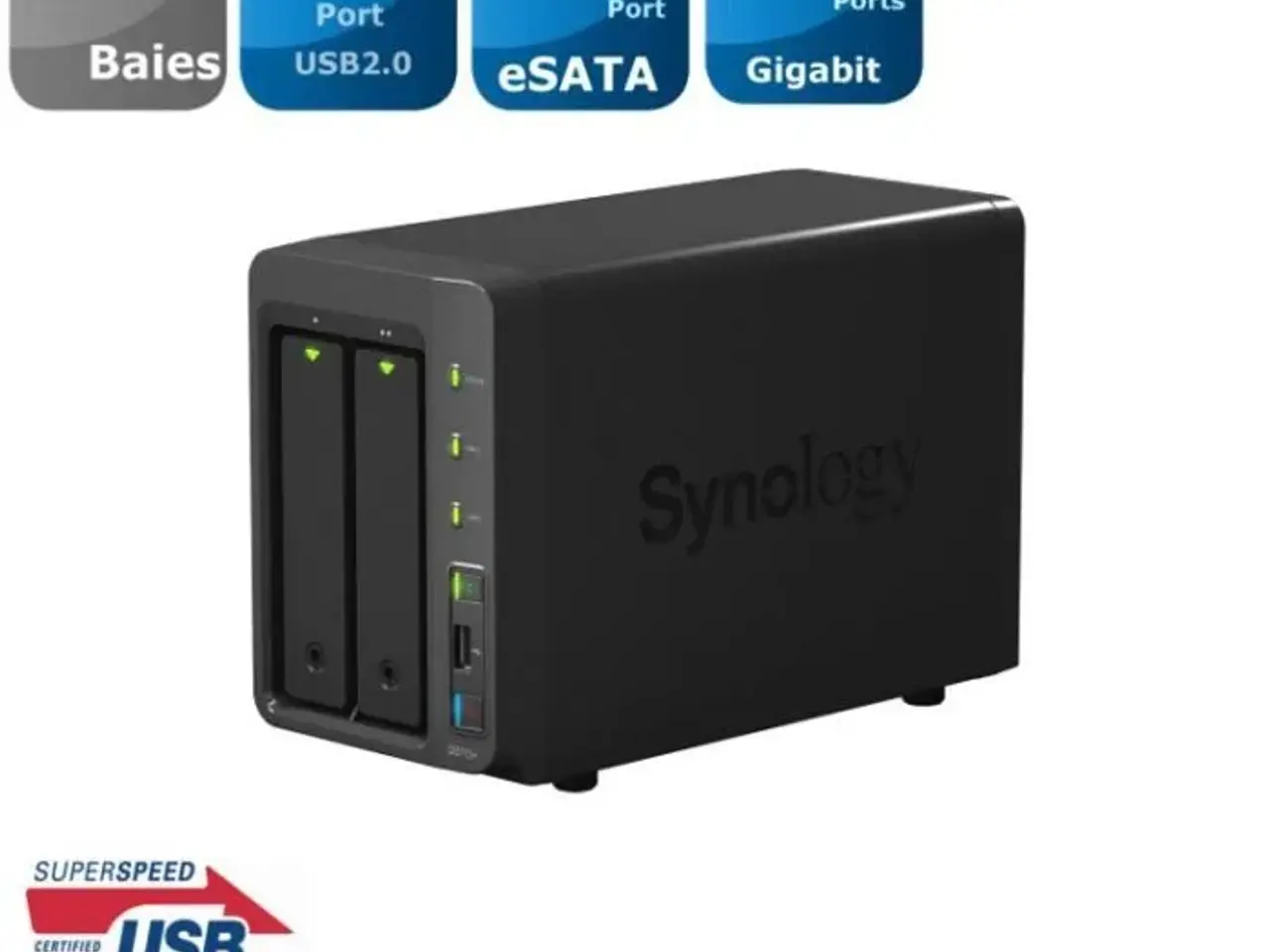 Billede 1 - NAS Synology DS214+ - Max 12 TB