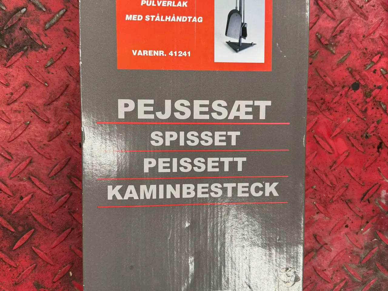 Billede 1 - Halv pris Nyt Brændeovn/Pejsesæt pulver lakeret 