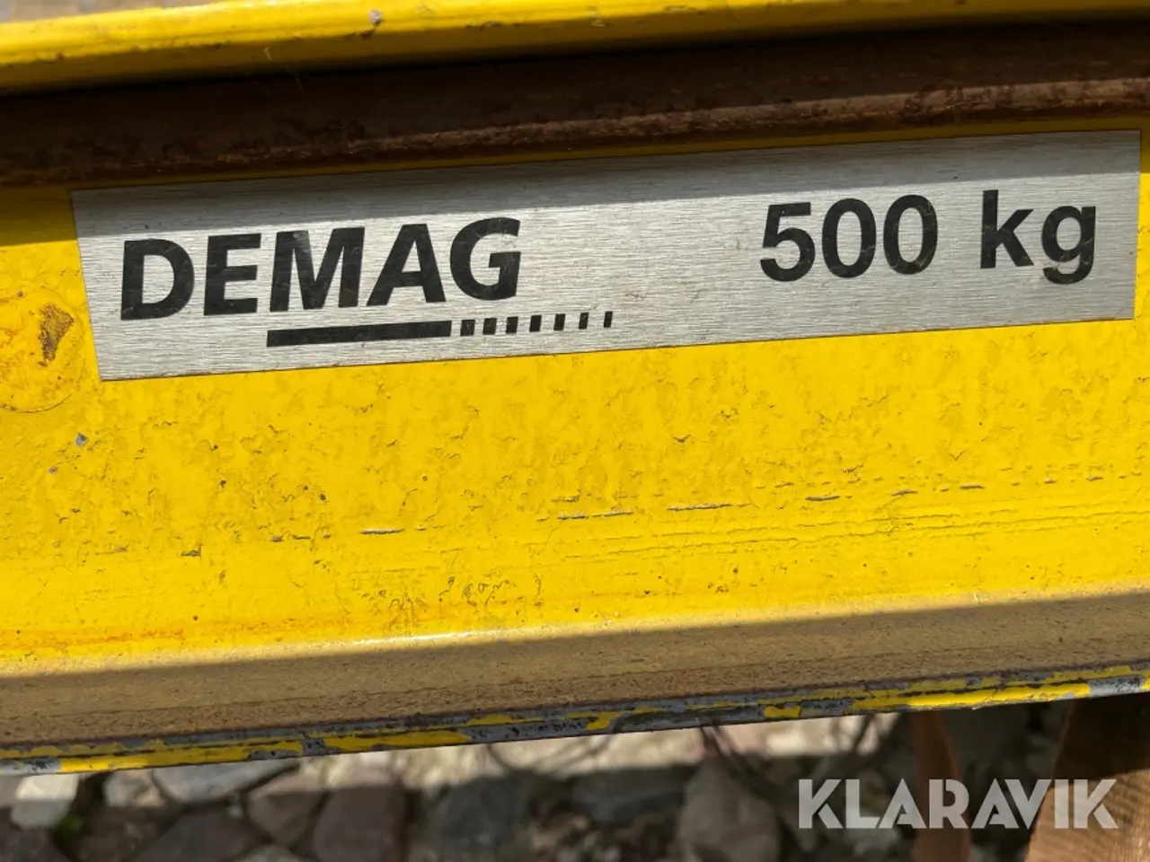 Billede 12 - Traverskran Demag trapez