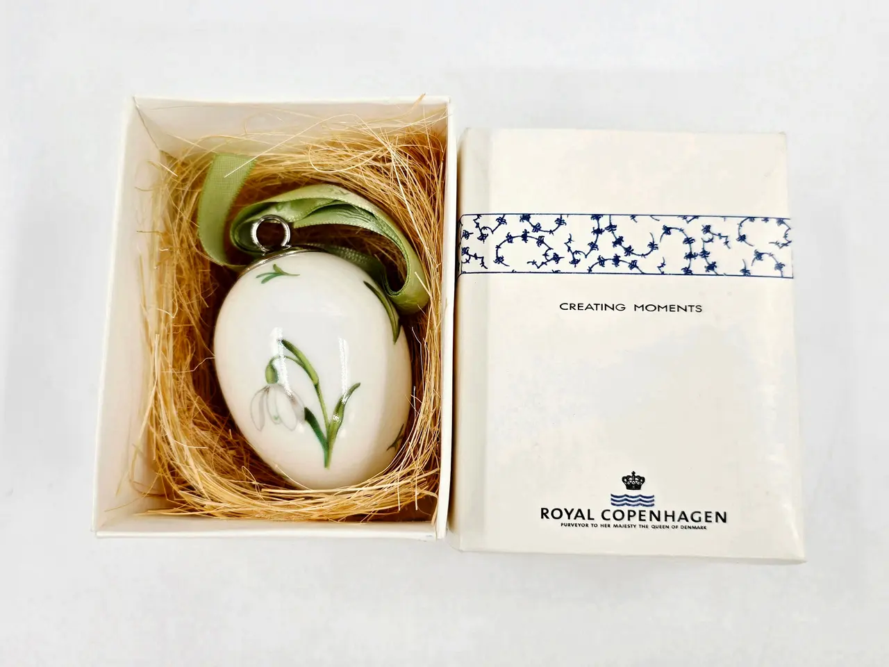 Billede 1 - Royal Copenhagen Påskeæg Vintergæk 2006. Sortering 1