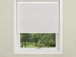 Debel Touch plisségardin 80x210 cm hvid