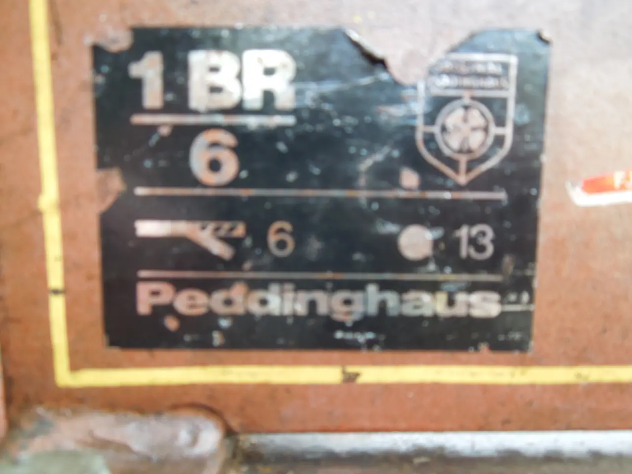 Billede 3 - Pladesaks Peddinghaus 1 BR 6