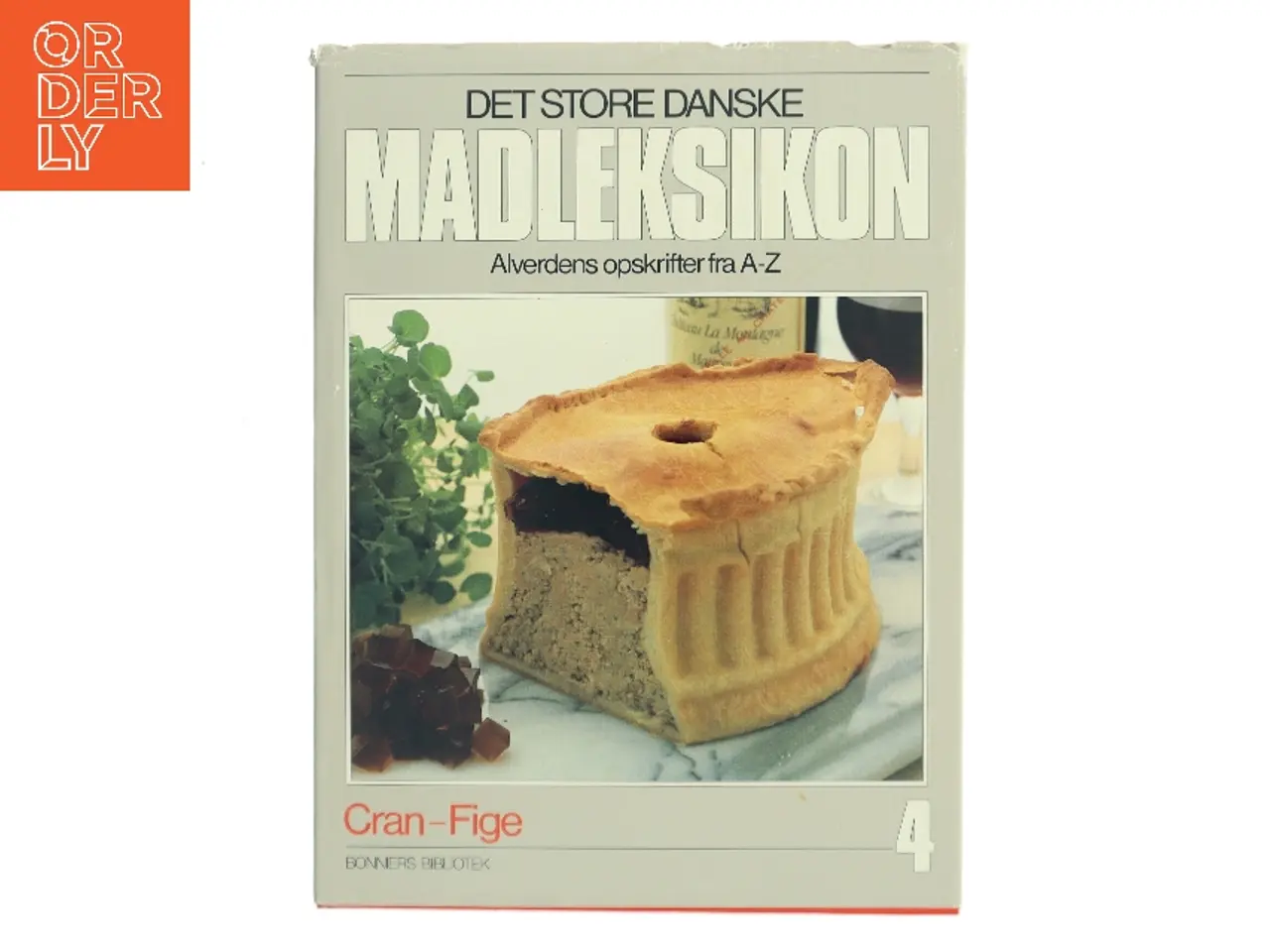Billede 1 - Det Store Danske Madleksikon. Alverdens opskrifter fra A-Z. Bind 4 af Cran-Fige (Bog)