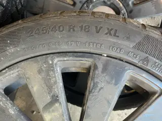Fælge og Dæk Til AUDI 245/40-18