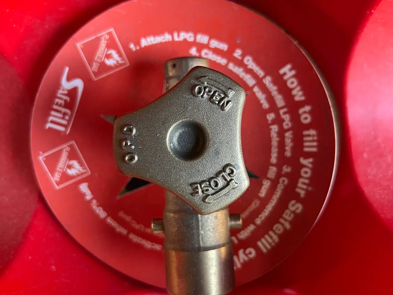 Billede 2 - Gasflaske til genopfyldning