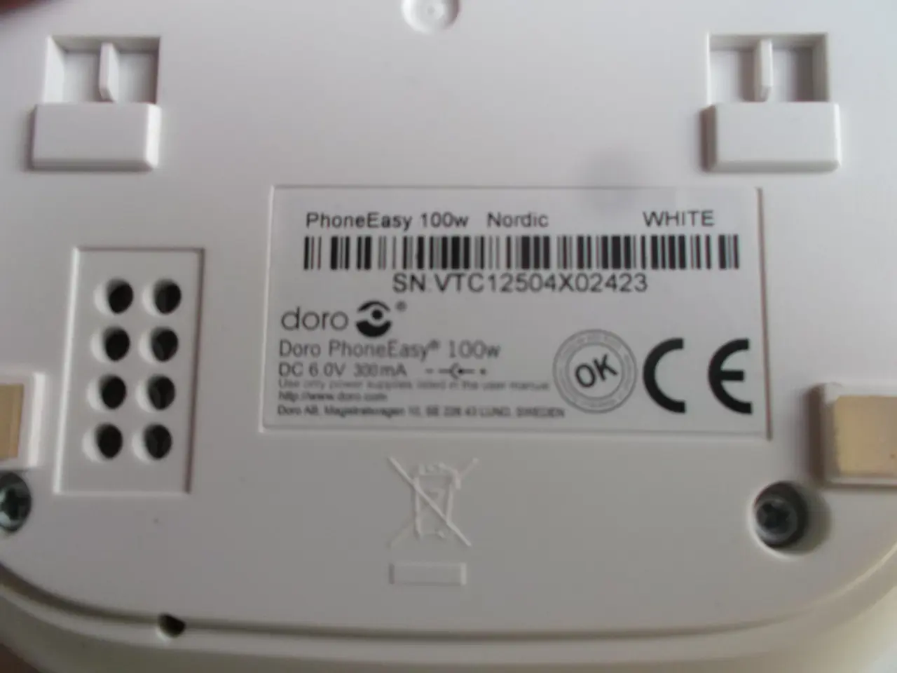 Billede 2 - Doro PhoneEasy 100w basis station til Doro