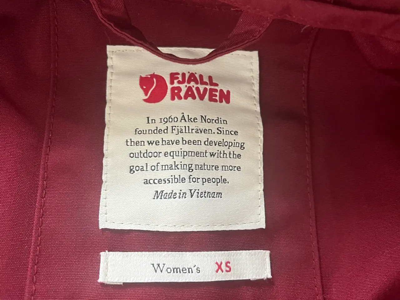 Billede 3 - Fjällräven anorak i flot farve