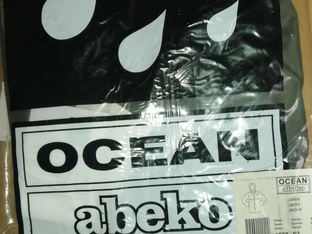 Billede 2 - NY Ocean Regnjakke, vandtæt PVC/Polyester Grøn, L