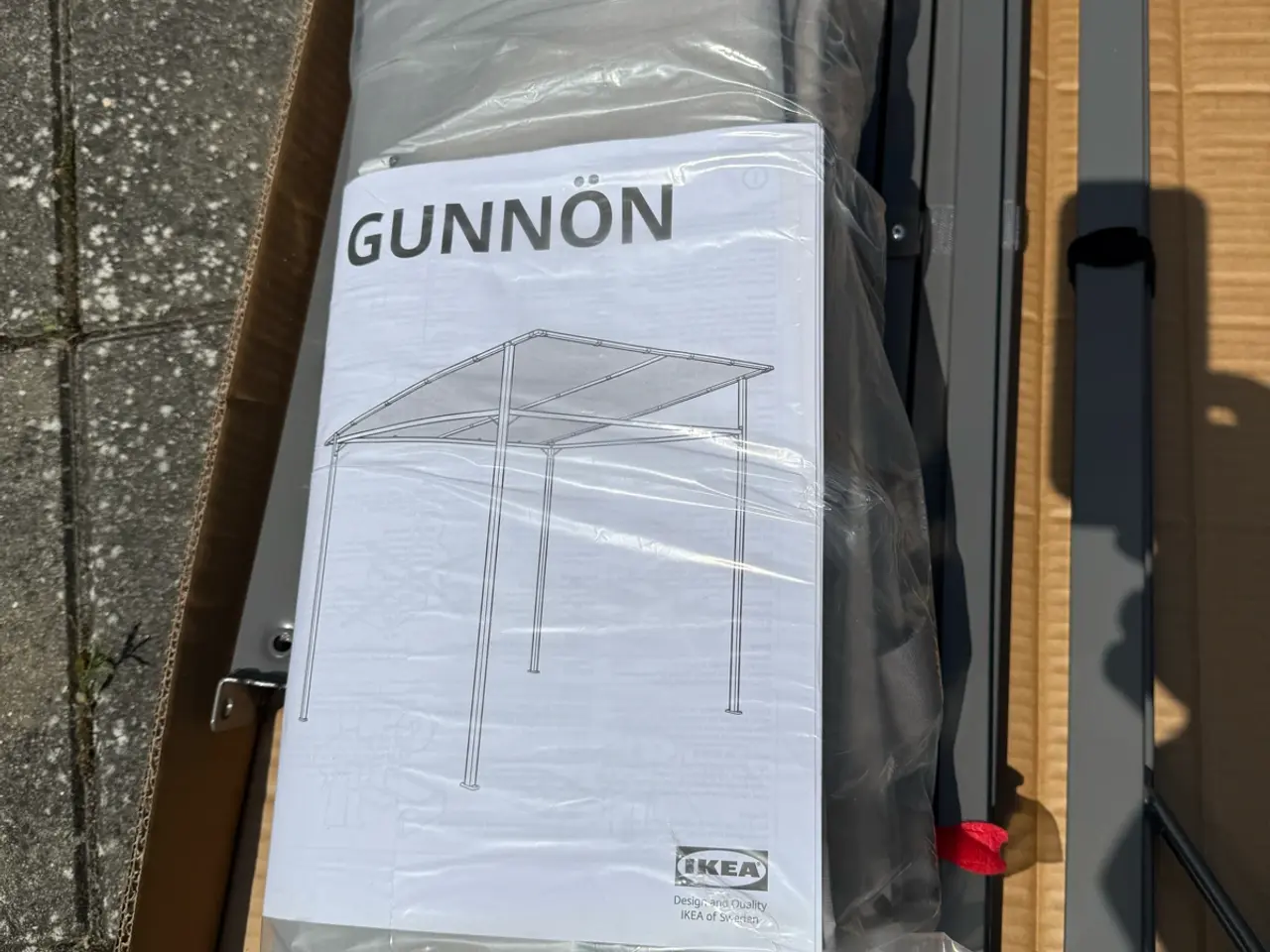 Billede 1 - Pavillon /pergola (Ikea Gunnön)