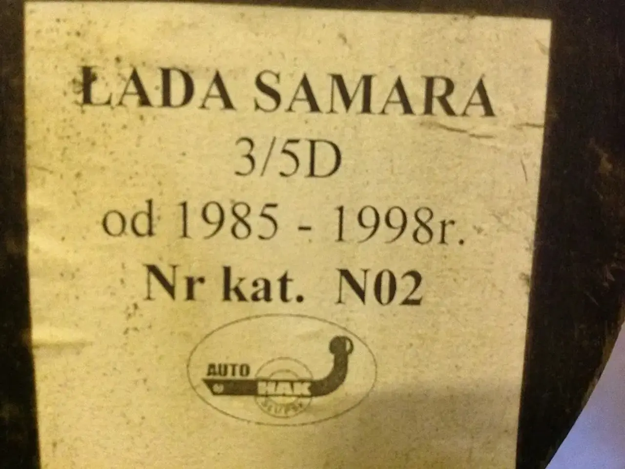 Billede 2 - Lada Samara anhængertræk