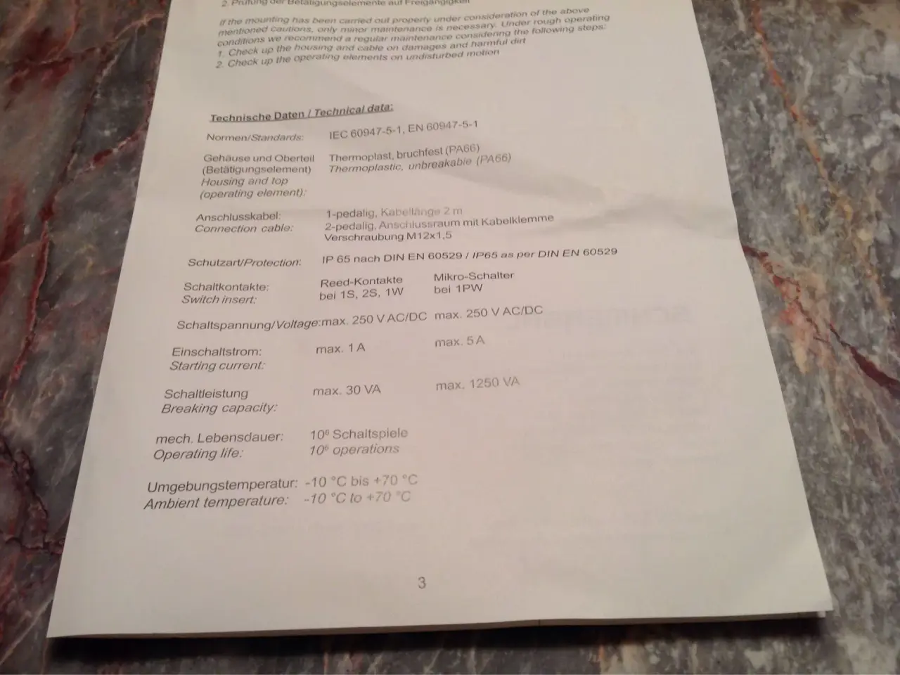 Billede 4 - Fodpedal Schmersal