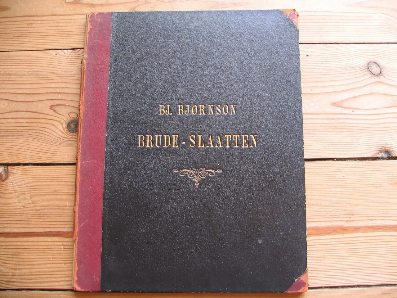 Billede 1 - Bjørnstjerne Bjørnson. Brude-Slaatten (Brudemarch)