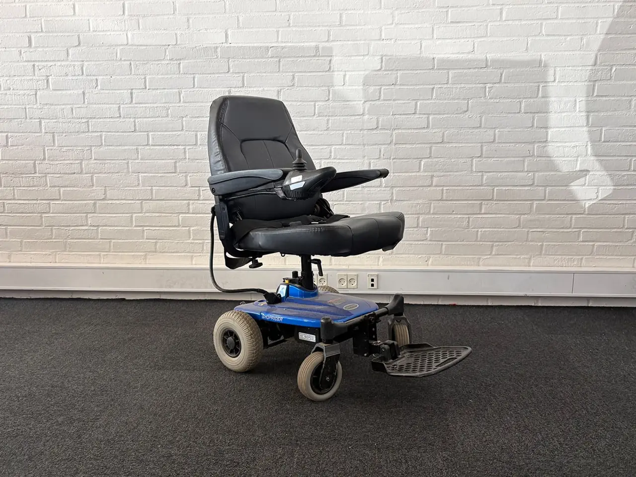 Billede 1 - Shoprider Kørestol blå