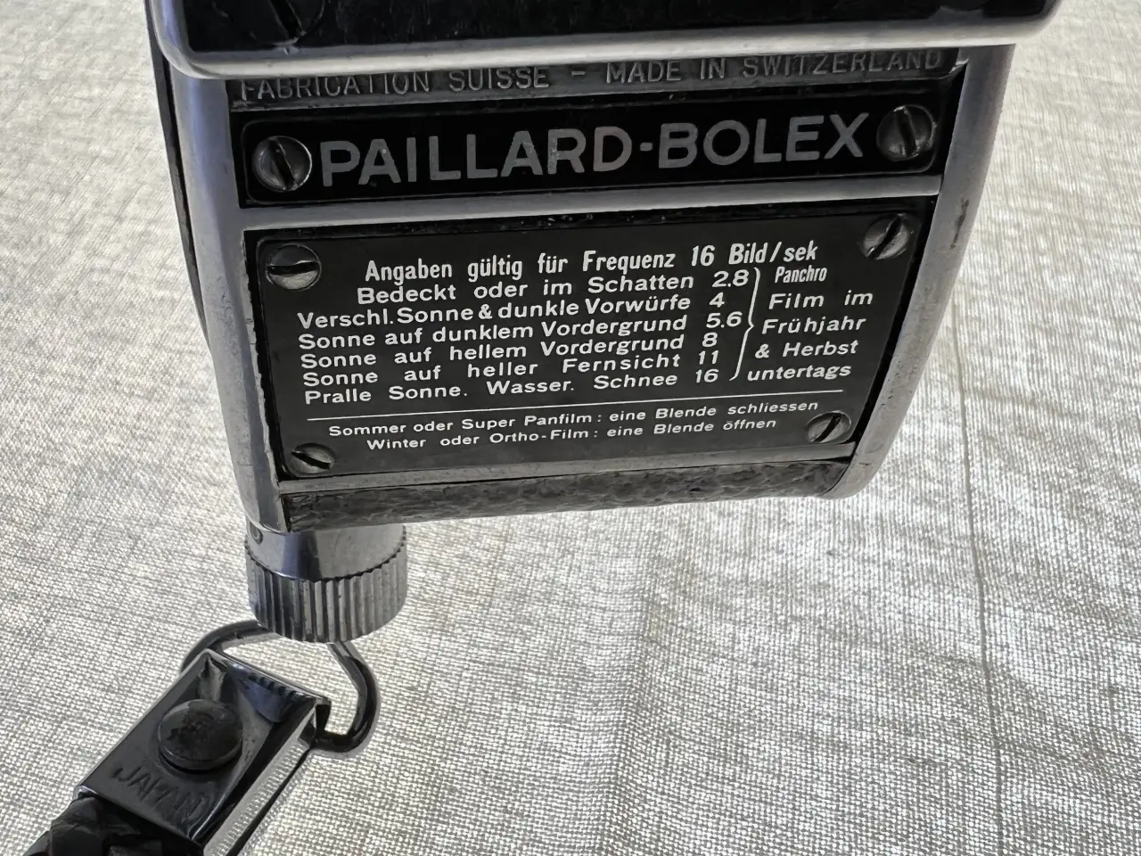 Billede 2 - Paillard-Bolex med Yvar 1:2.8 12,5 mm AR