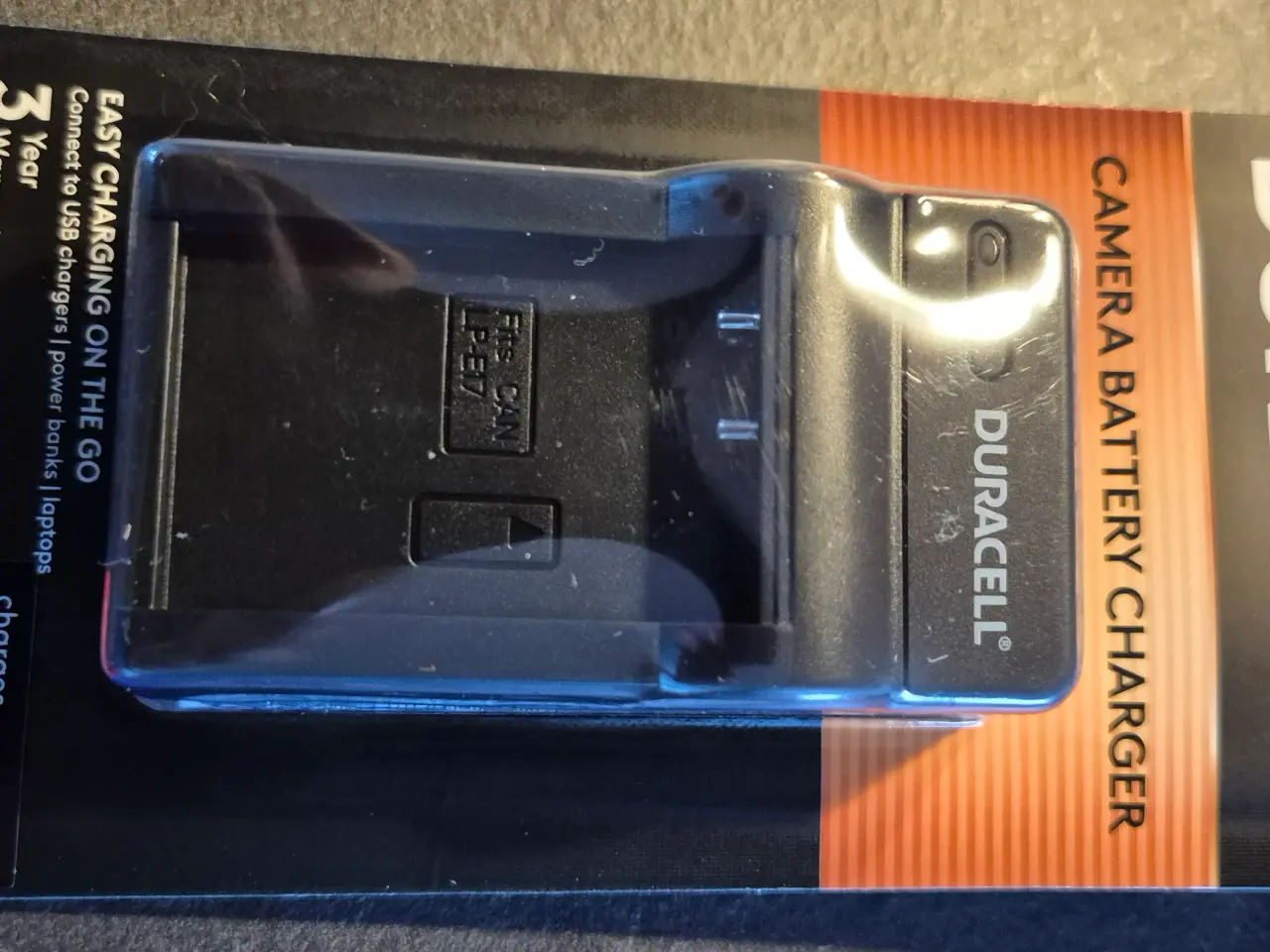 Billede 1 - Duracel batterilader Canon