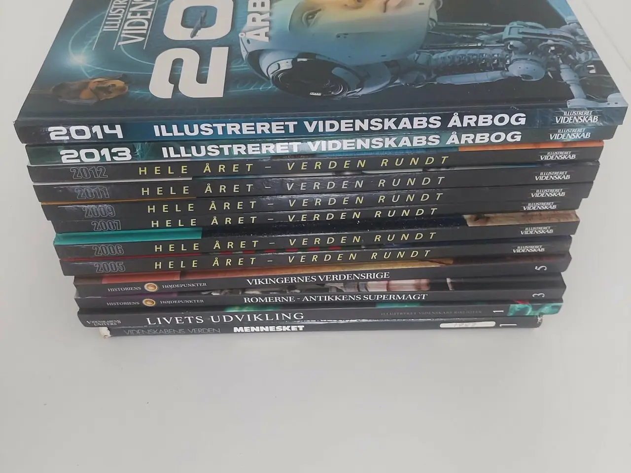 Billede 6 - Stor bogsamling: 12 stk. Illustreret Videnskab årb