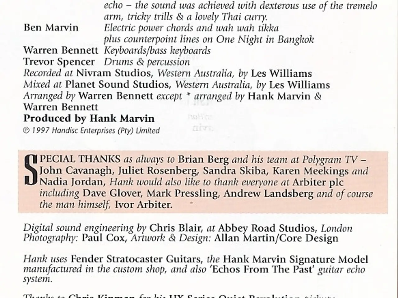 Billede 10 - Hank Marvin – Hank Marvin And The Shadows… – CD