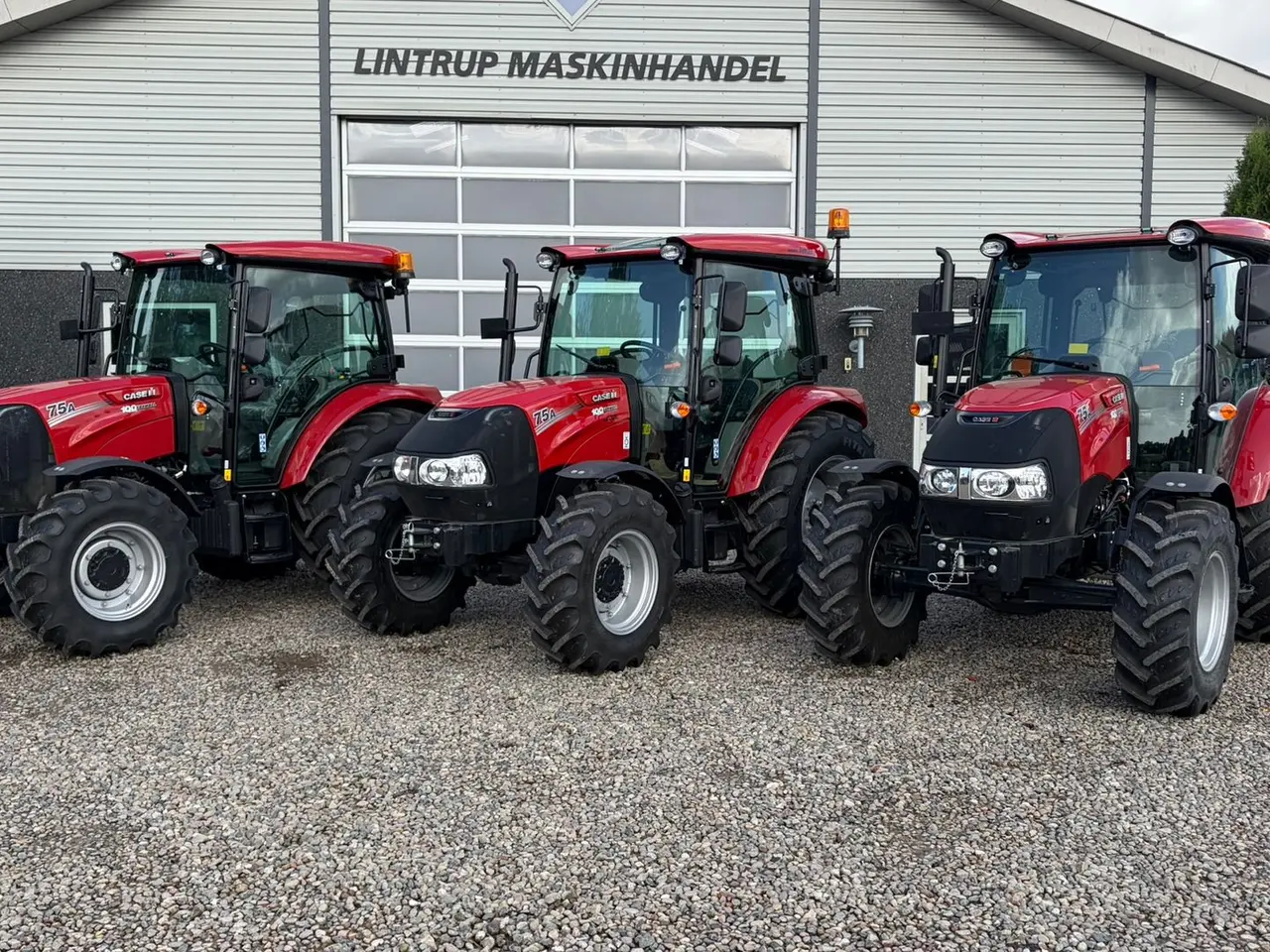 Billede 2 - Case IH Farmall 75 A med vendegear og brede hjul