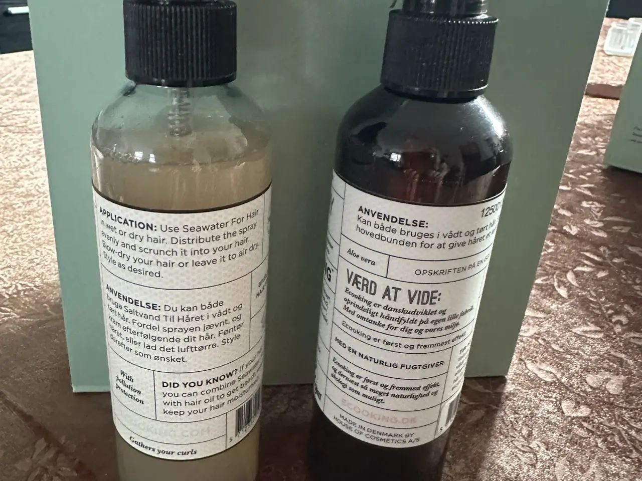 Billede 2 - Ecooking Volume spray og Sea Water for hair 