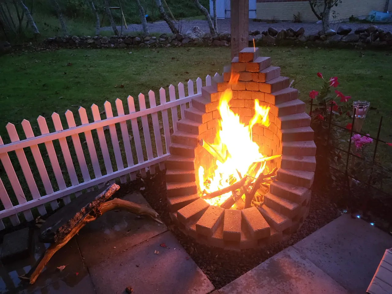 Billede 1 - Have pejse alt incl.