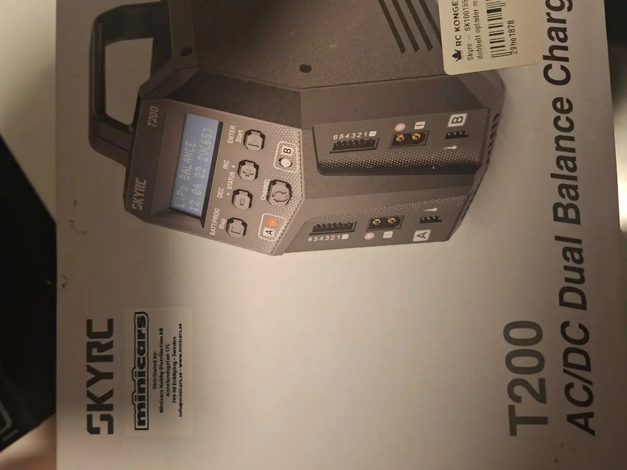 Billede 1 - Skyrc t200 lader
