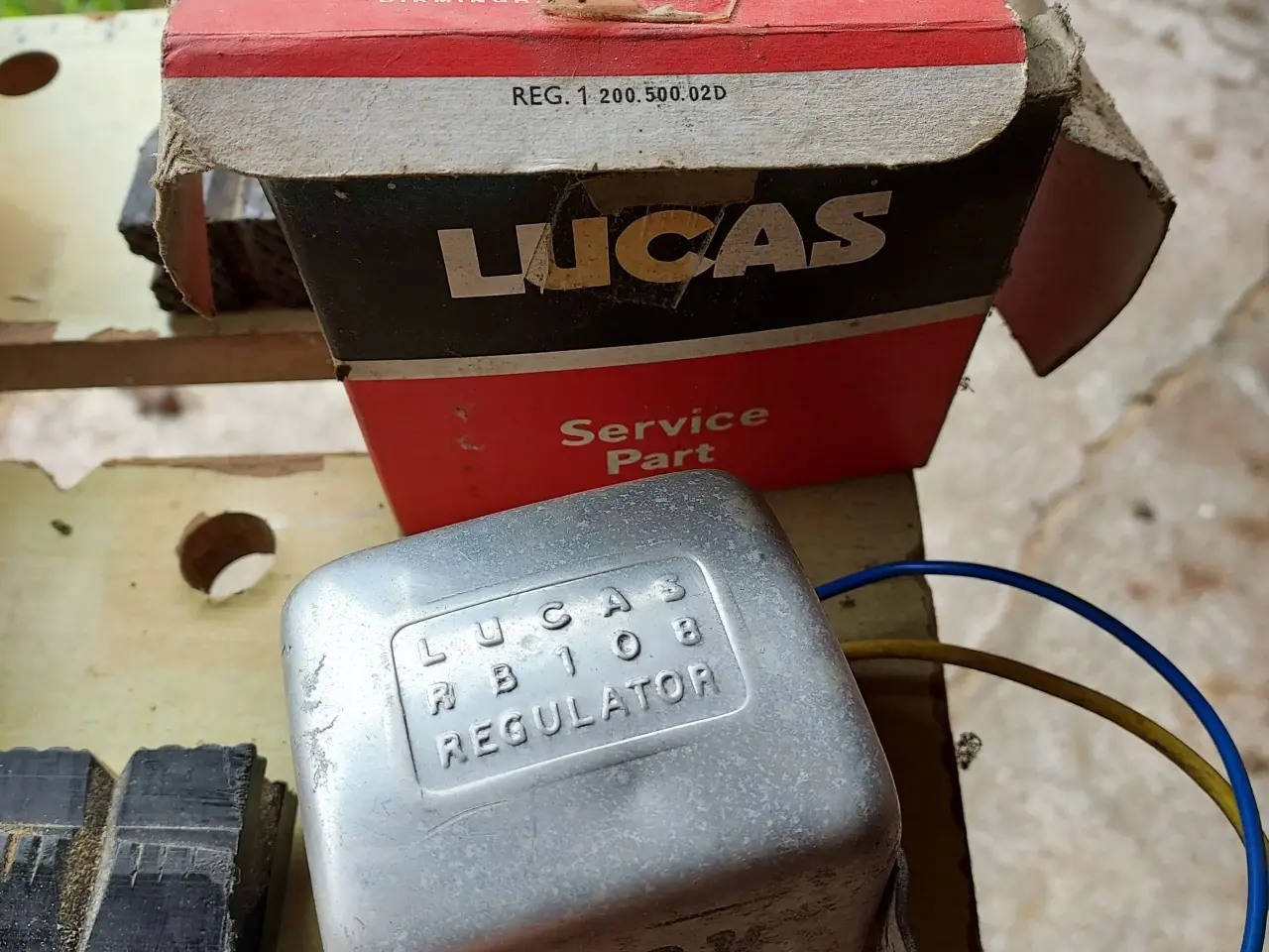 Billede 1 - Fordson super major. Regulator