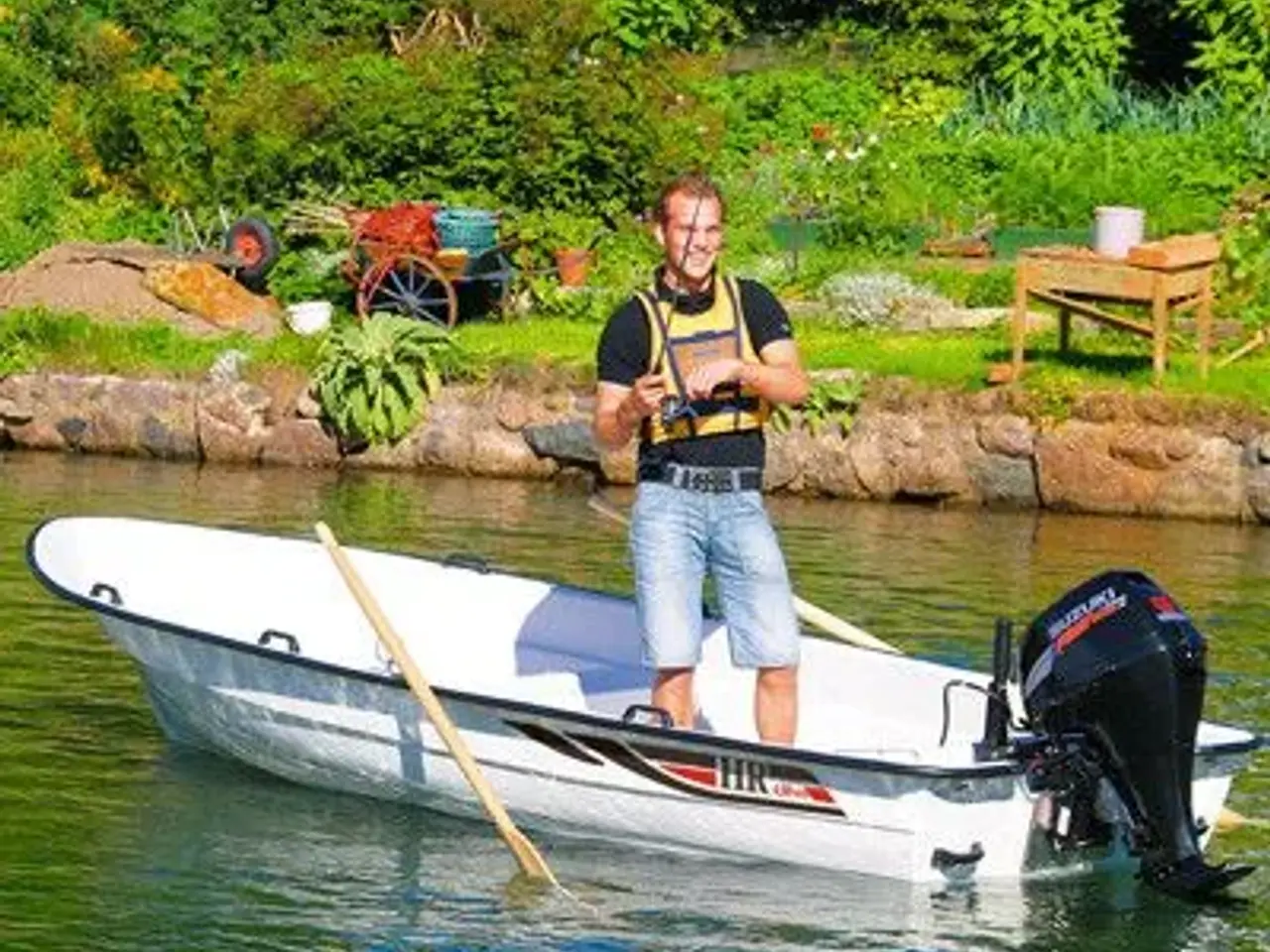 Billede 5 - HR 430std jolle med 6 hk Yamaha og trailer