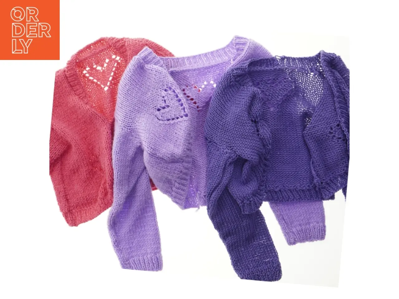 Billede 1 - Strikkede børne cardigans (str. 1-2 år)