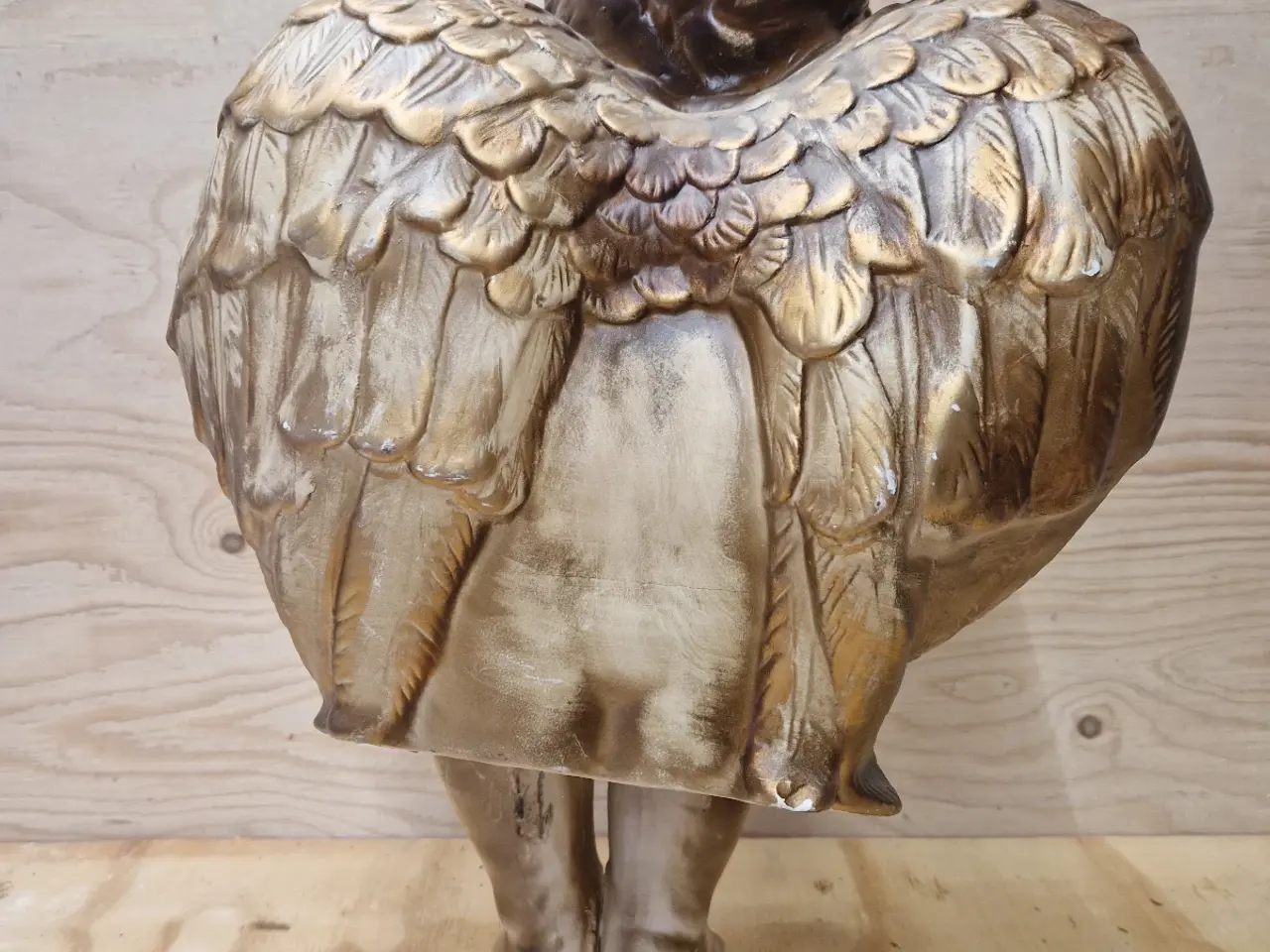 Billede 6 - Siddende engel 49 cm høj