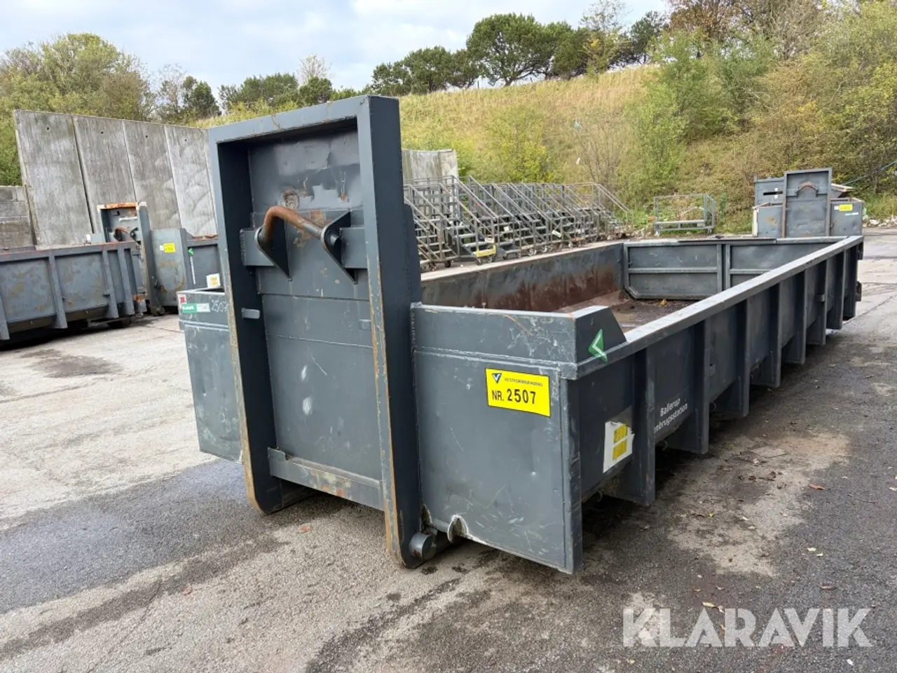 Billede 1 - Container JSK 10 m³ med kroghejs