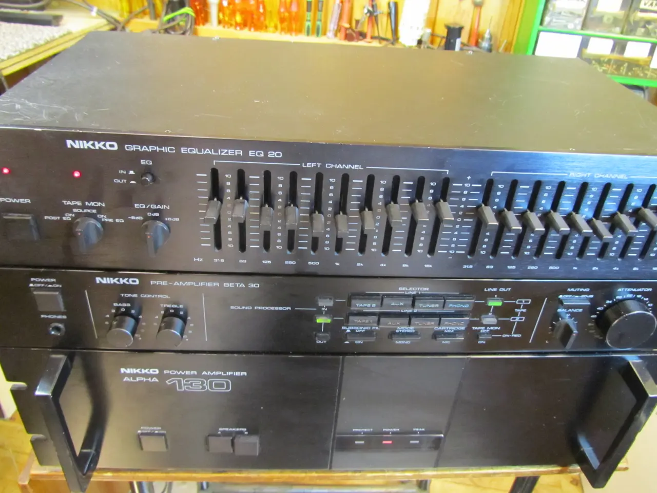Billede 9 - NIKKO ALPHA 130-EQUA.20-PRE AMP BETA 30