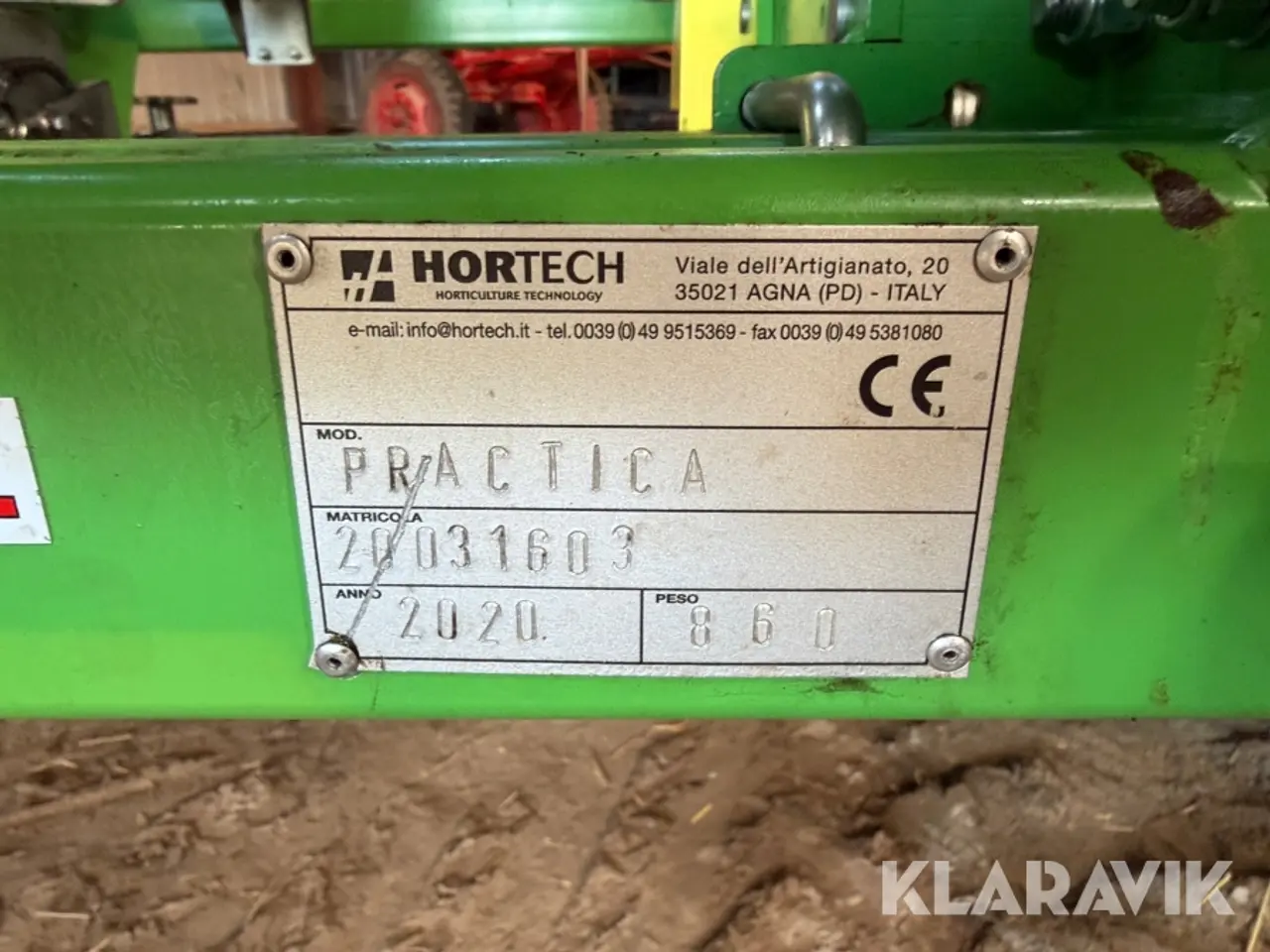 Billede 5 - Såmaskine Hortech Pratica