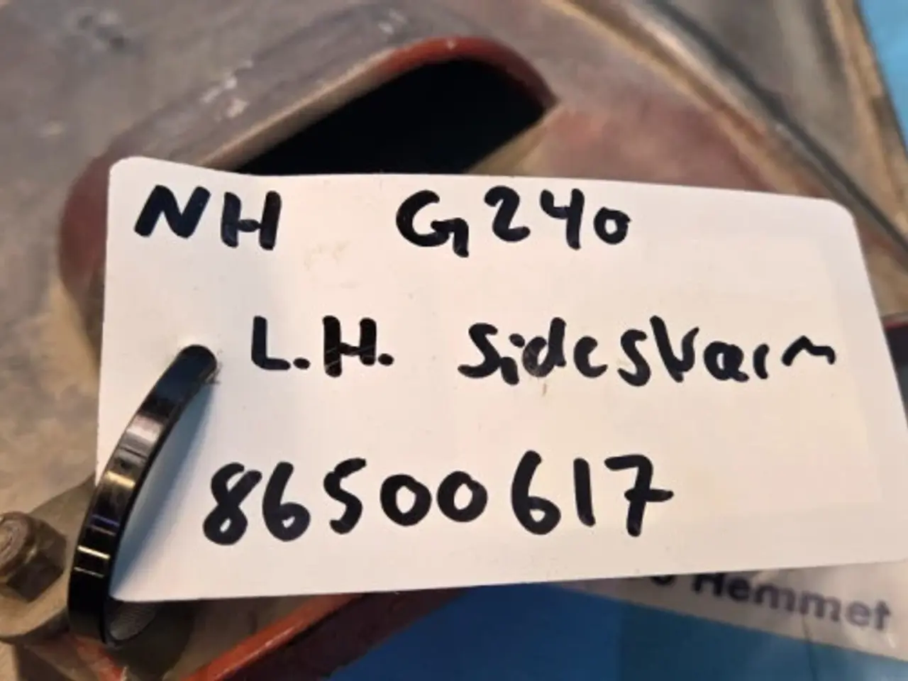 Billede 12 - New Holland G240 Sideskærm L. 86500617