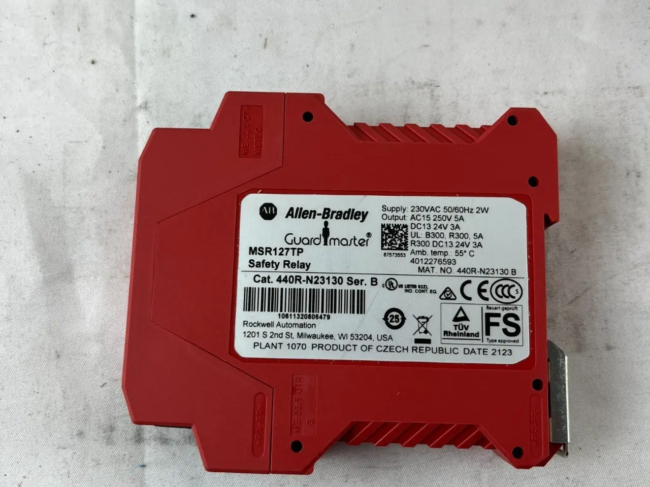 Billede 5 - Allen Bradley Guardmaster MSR127TP 440R‑N23130