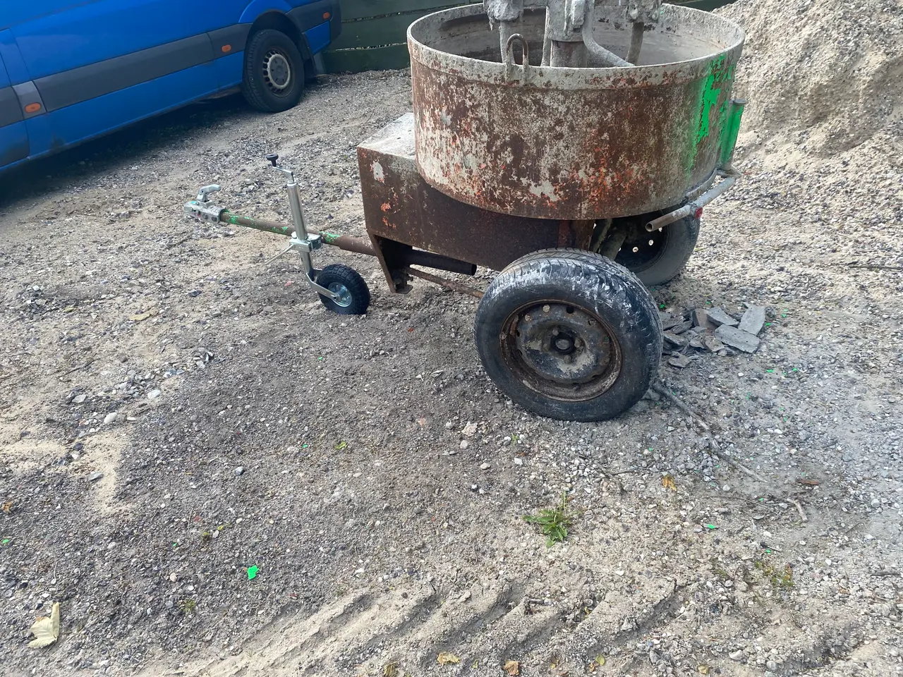 Billede 1 - Tvangsblander Staring 300 liter med renoveret 