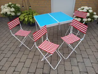 Camping bord  (retro)