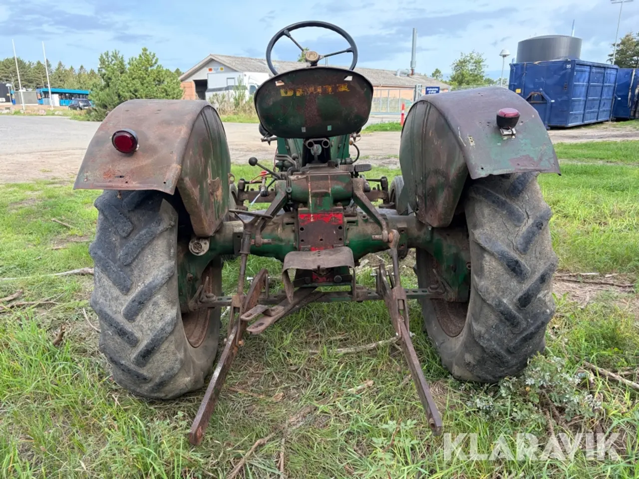 Billede 4 - Veterantraktor Deutz D 15-N 1 cylinderet diesel luftkølet