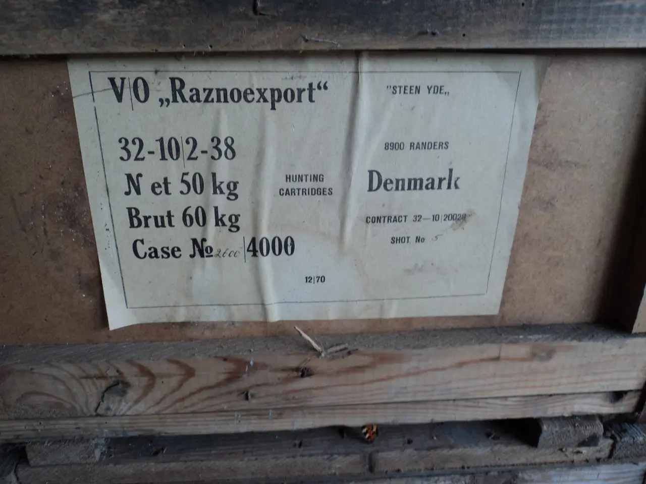 Billede 1 - Russisk amu. kasse.