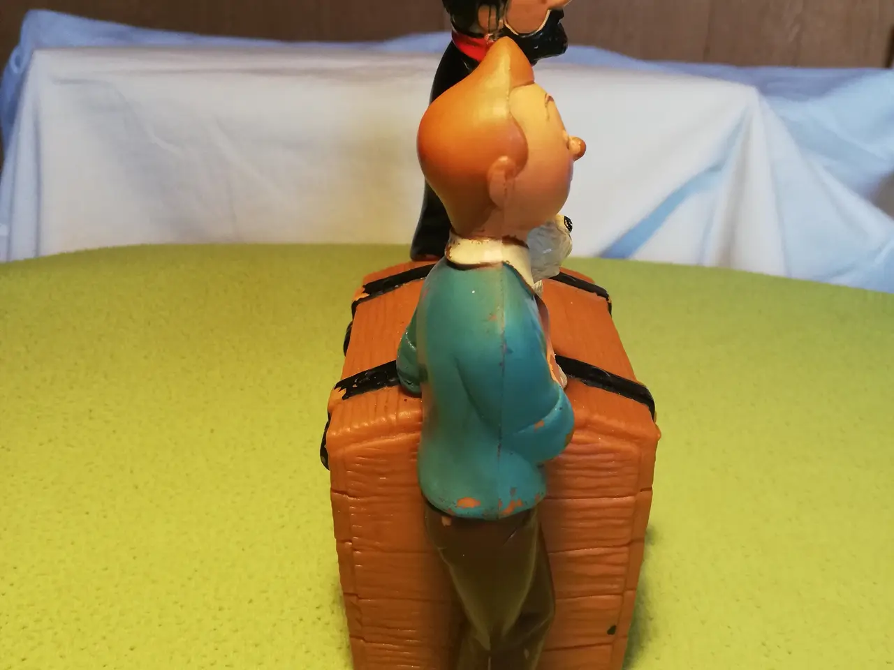 Billede 2 - Tin Tin Sparebøsse uden nøgle