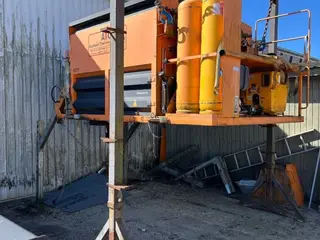 ATC 5 ton Isoleret asfaltcontainer med galgeophæng