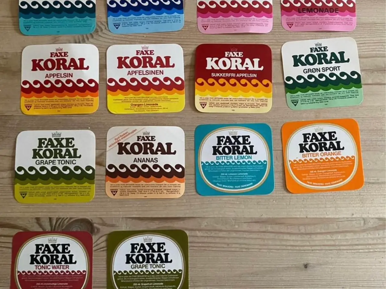 Billede 5 - Gamle etiketter fra øl og sodavand
