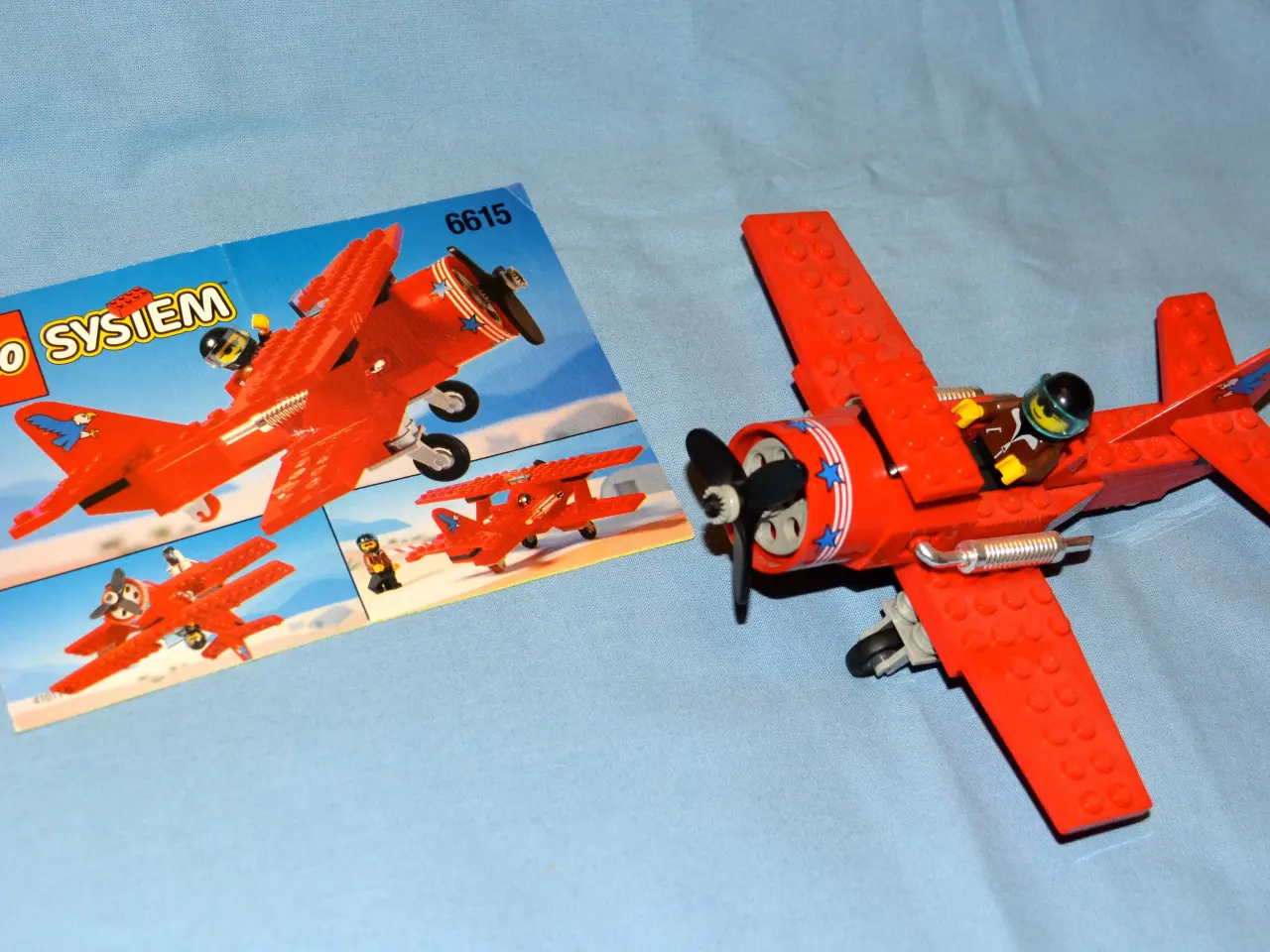 Billede 5 - Lego 6615: FLYVEMASKINE, Eagle Stunt