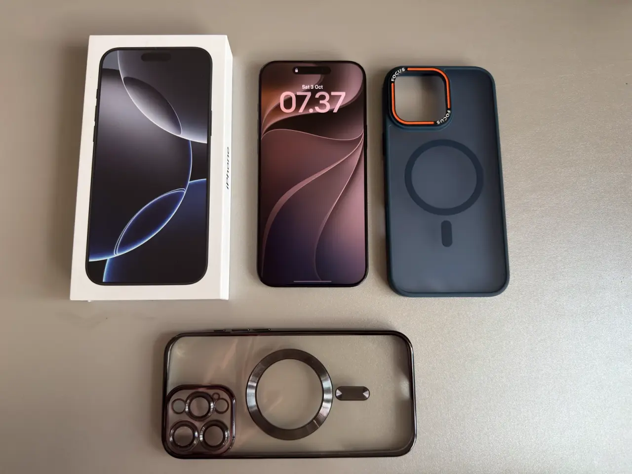 Billede 1 - iPhone 16 Pro Max 256 GB Sort