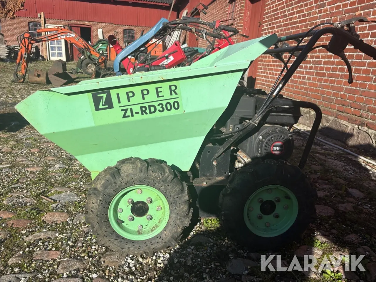 Billede 11 - Motorbør Zipper ZI-RD300 4WD
